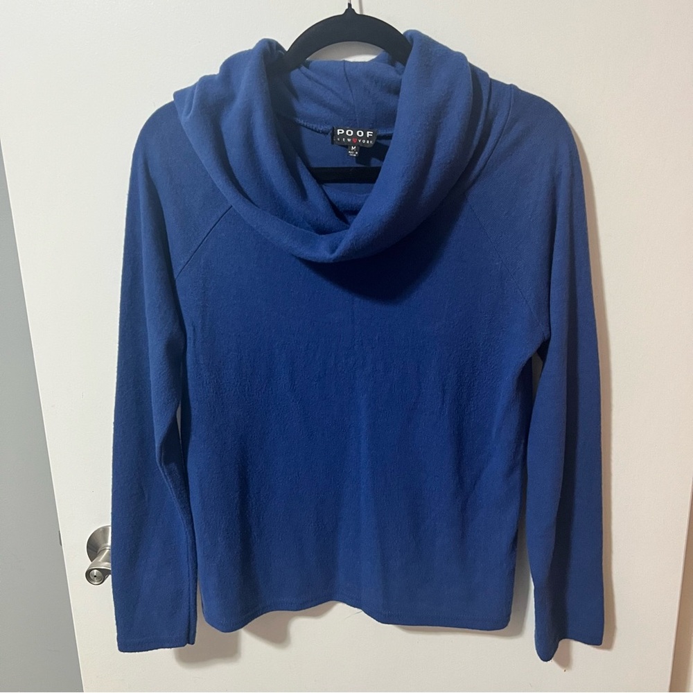 Poof New‎ York Women's Cowl Neck Sweater